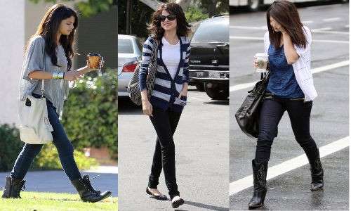 I casual look di Selena Gomez