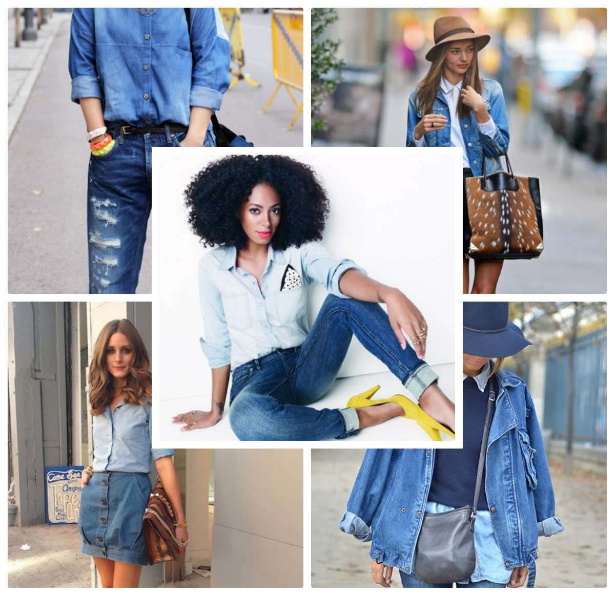 Total look in jeans
