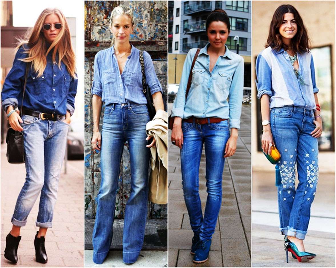 Total look in jeans
