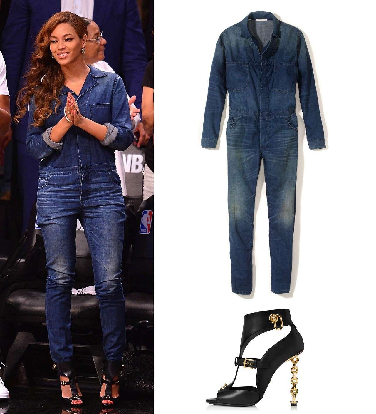 Tuta di jeans per Beyonce