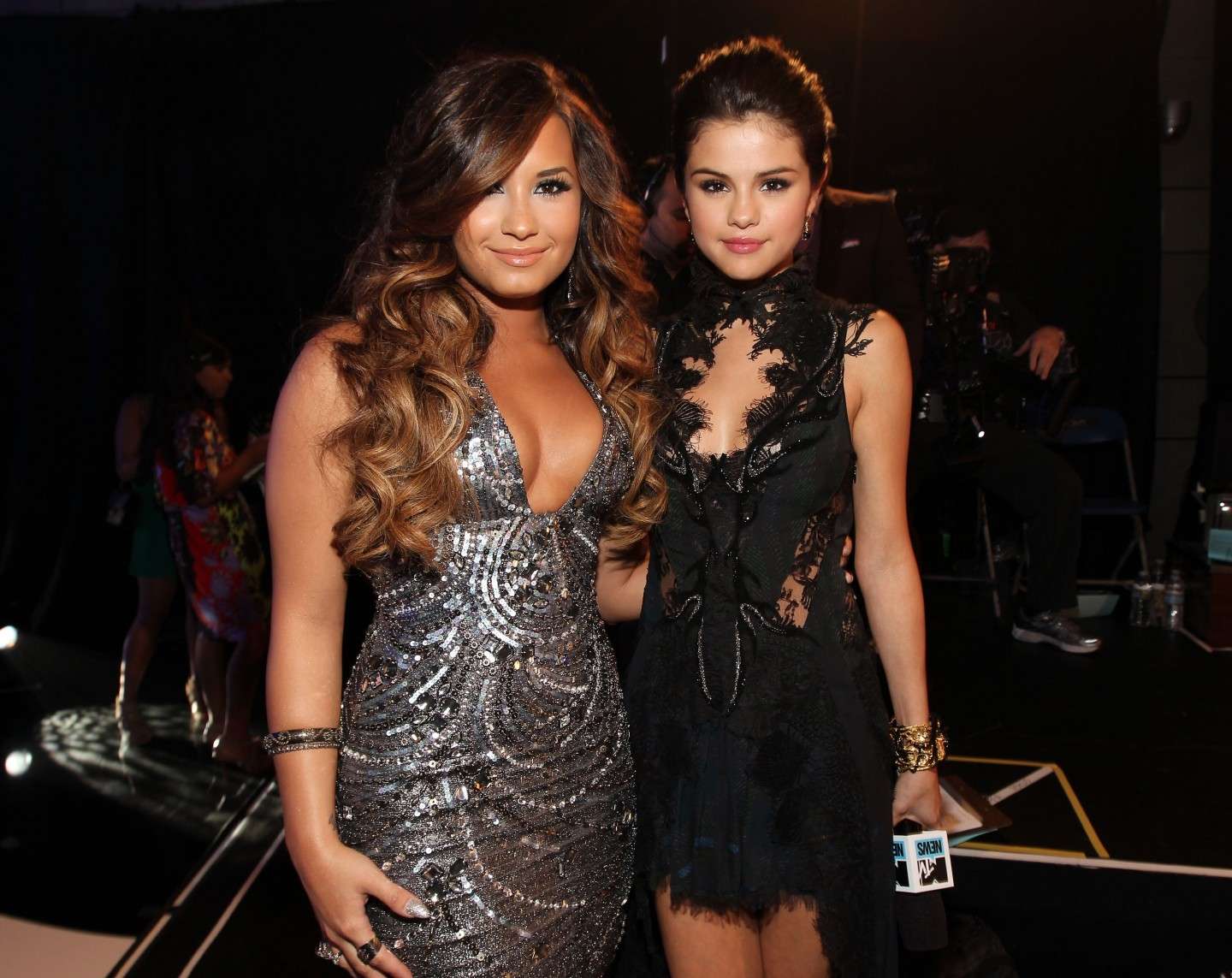 Demi Lovato con Selena Gomez