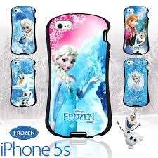 Cover per Iphone 5S con Elsa e Anna