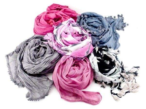 Tanti foulard colorati