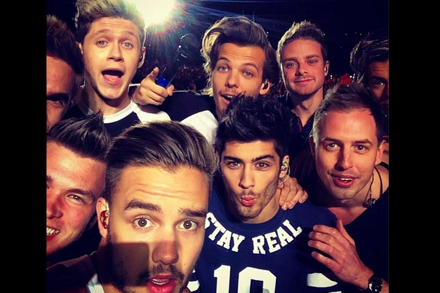 One Direction selfie di gruppo