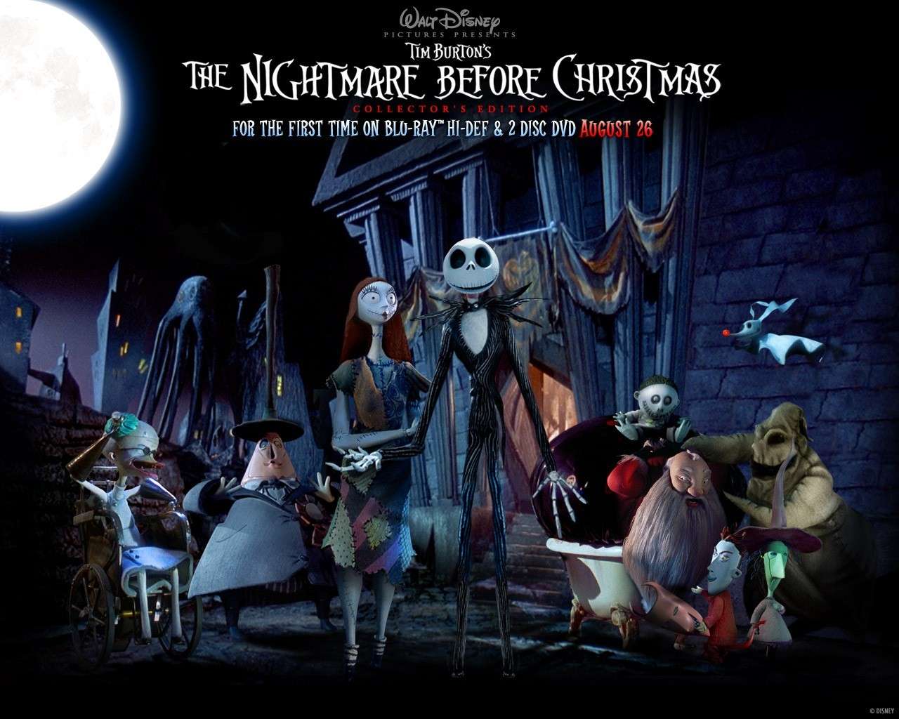 Locandina del film Nightmare before Christmas 
