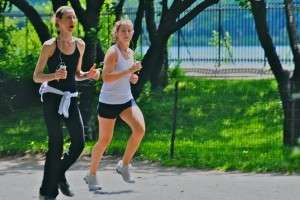Jogging con le amiche
