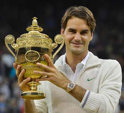 8 Roger Federer
