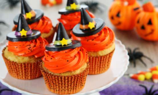 Decorate anche il cibo: cupcakes di  Halloween 