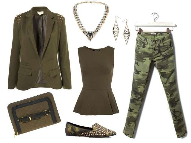 Vestiti e accessori in stile militare