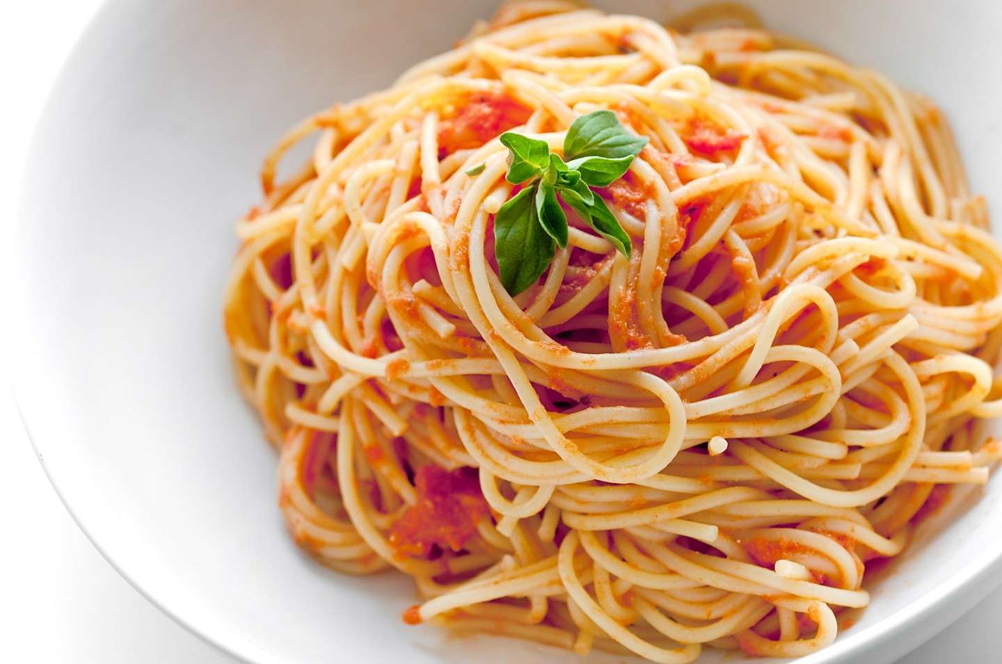 Un classico: gli spaghetti al pomodoro