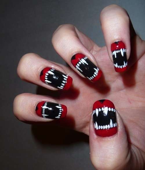 Nail art di Chica Vampiro