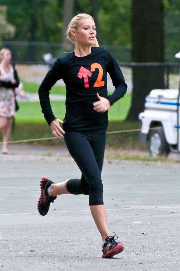 Gwyneth Paltrow fa jogging