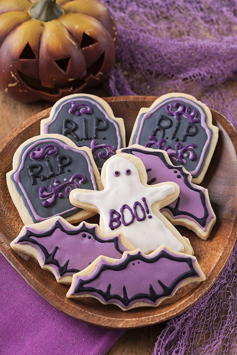 Ricette per Halloween: biscotti fantasma e pipistrello
