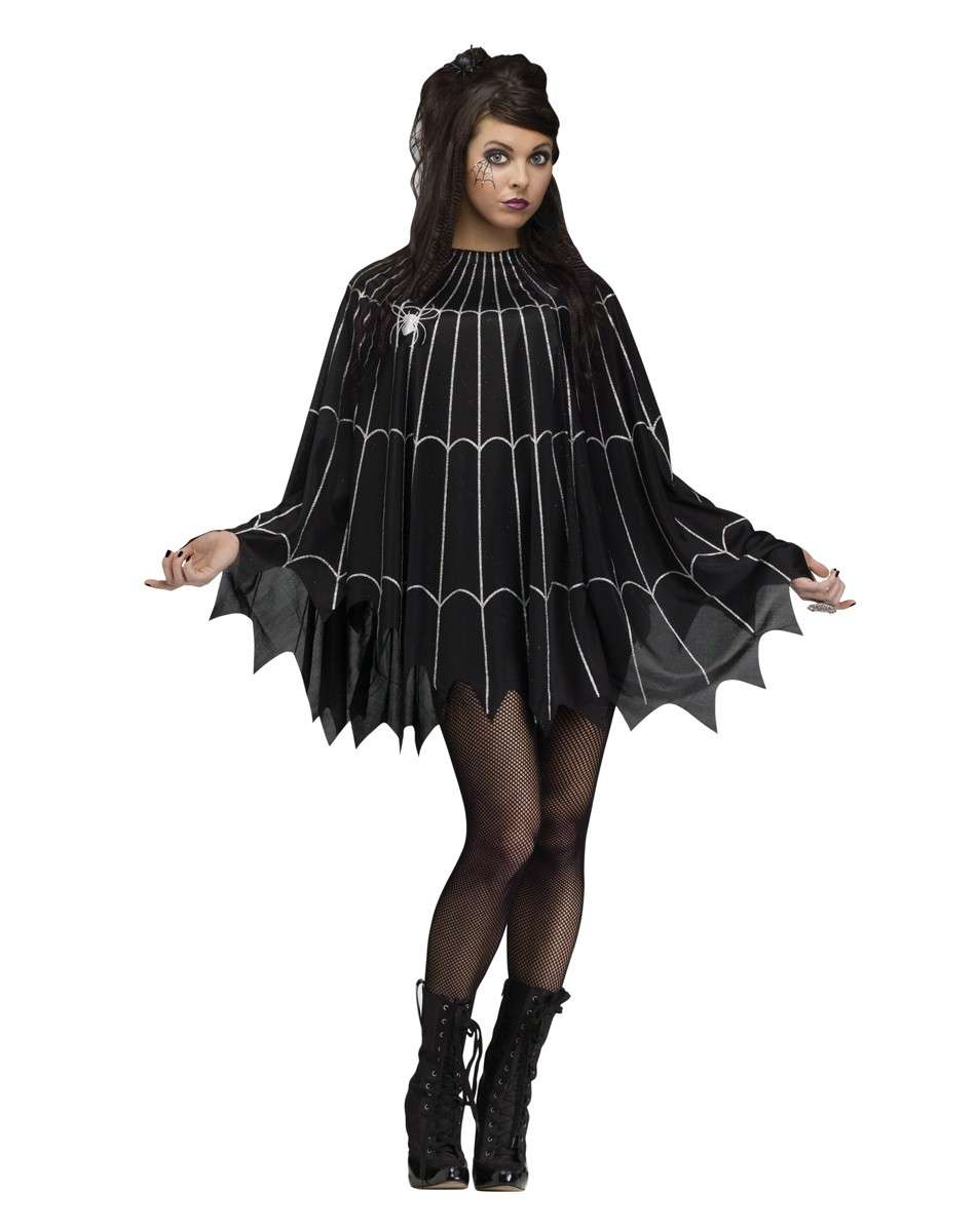 Costume di Halloween con little black dress