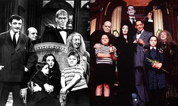 La Famiglia Addams ieri e oggi