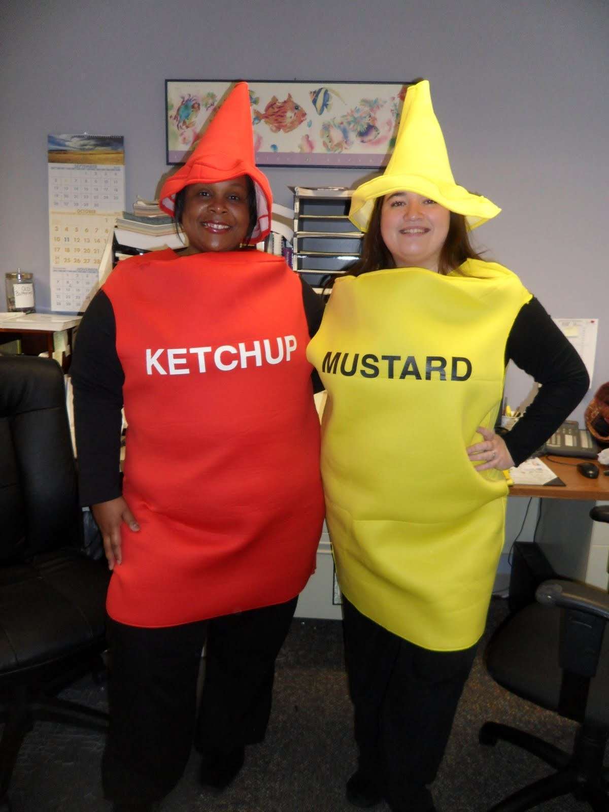 Ketchup e mostarda, sempre in coppia