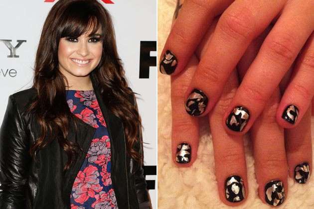 La manicure di Demi Lovato