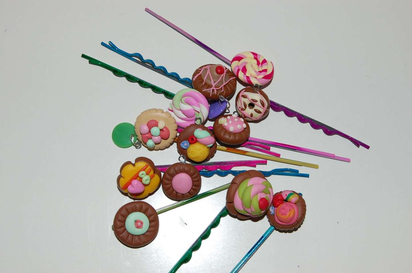 Mollette decorate con dolci