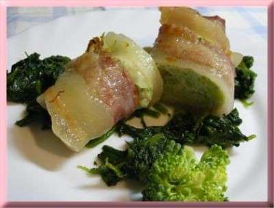 Broccoli avvolti nel Bacon