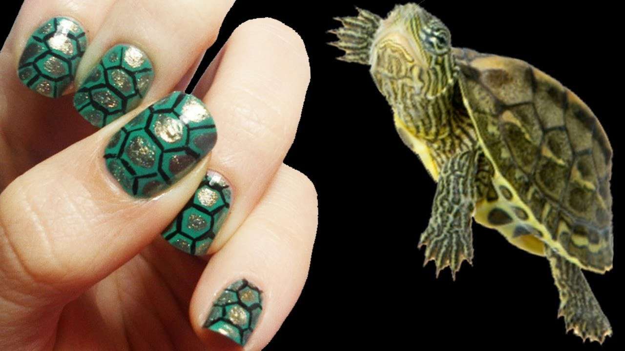 Come fare la nail art effetto tartaruga