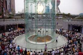 Il fantastico Apple store a Shanghai 