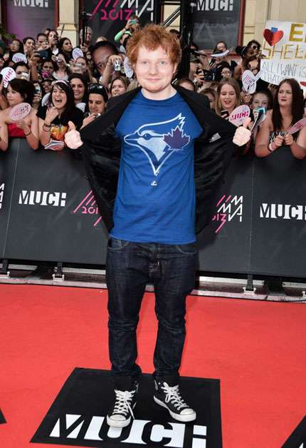 MuchMusic Video Awards 2013 Ed Sheeran