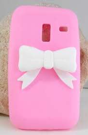 Cover per smartphone rosa in silicone