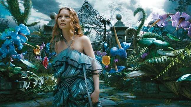 La protagonista di Alice in Wonderland