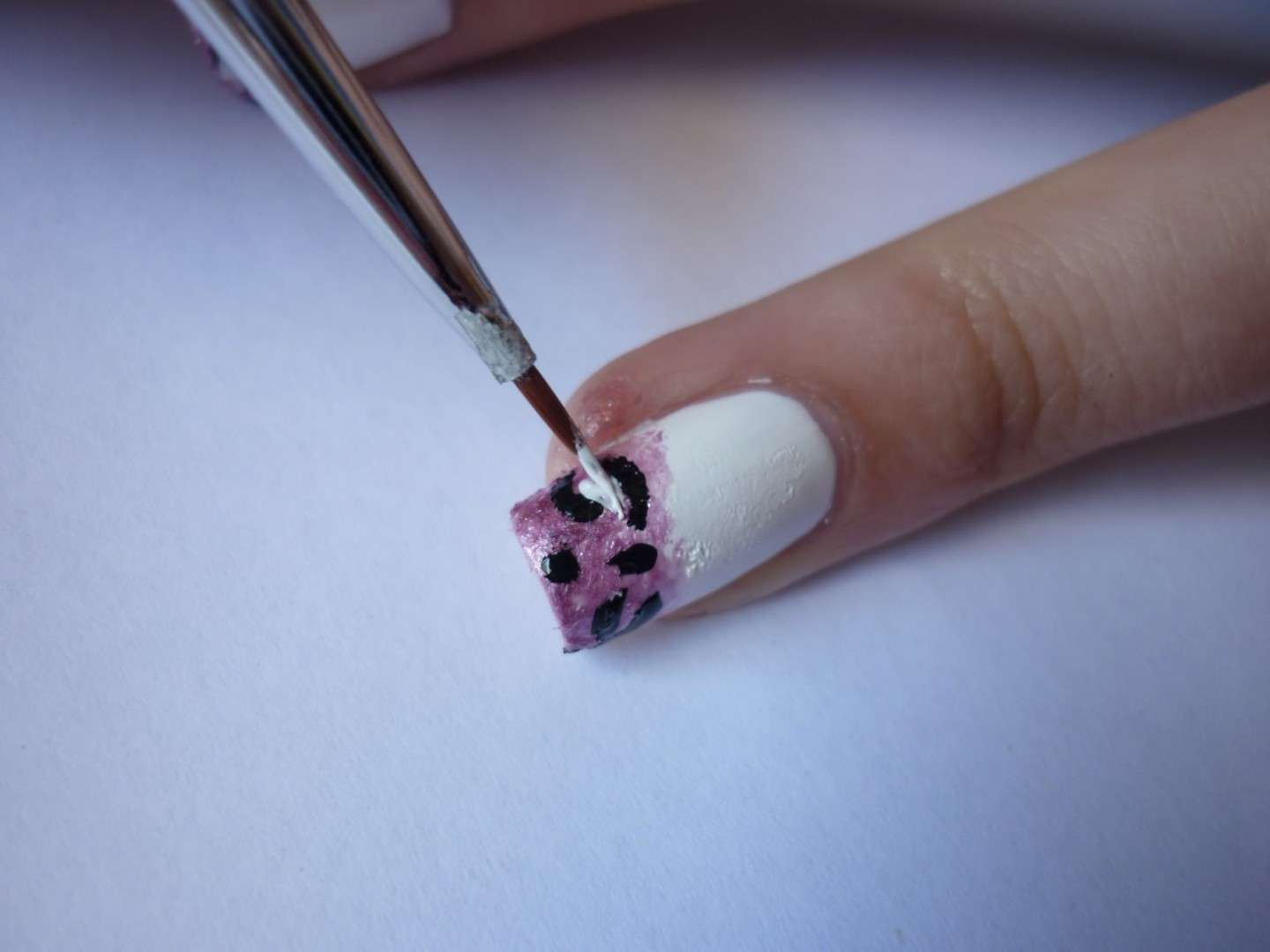 Come fare la nail art leopardata