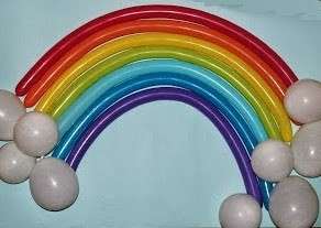 Party a tema colori: l'arcobaleno