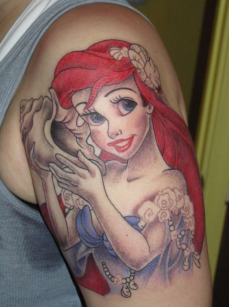 Tatuaggi Disney: Ariel