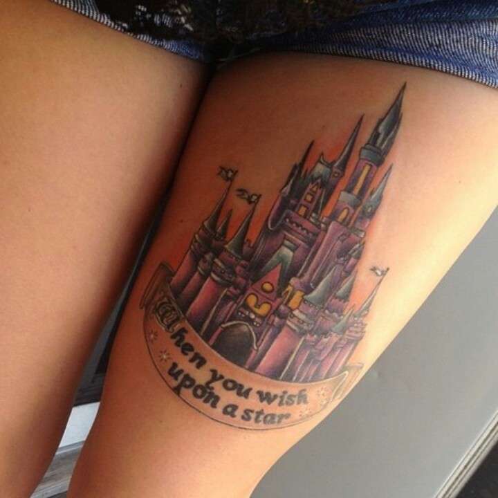Il castello colorato di Disney