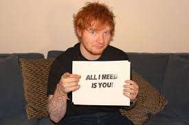 All I need is you di Ed Sheeran