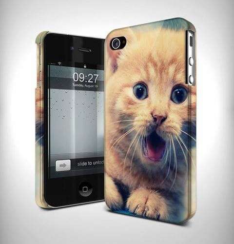 Cover per iphone con gatto