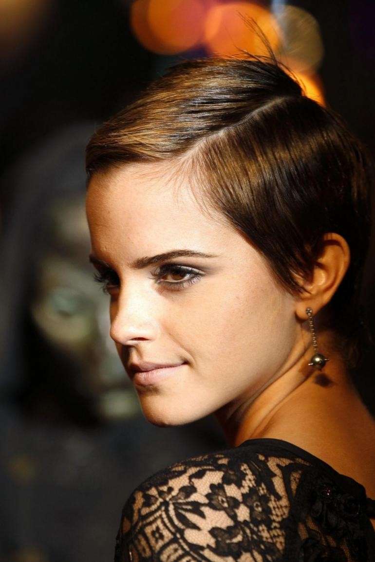 Emma Watson con il pixie cut