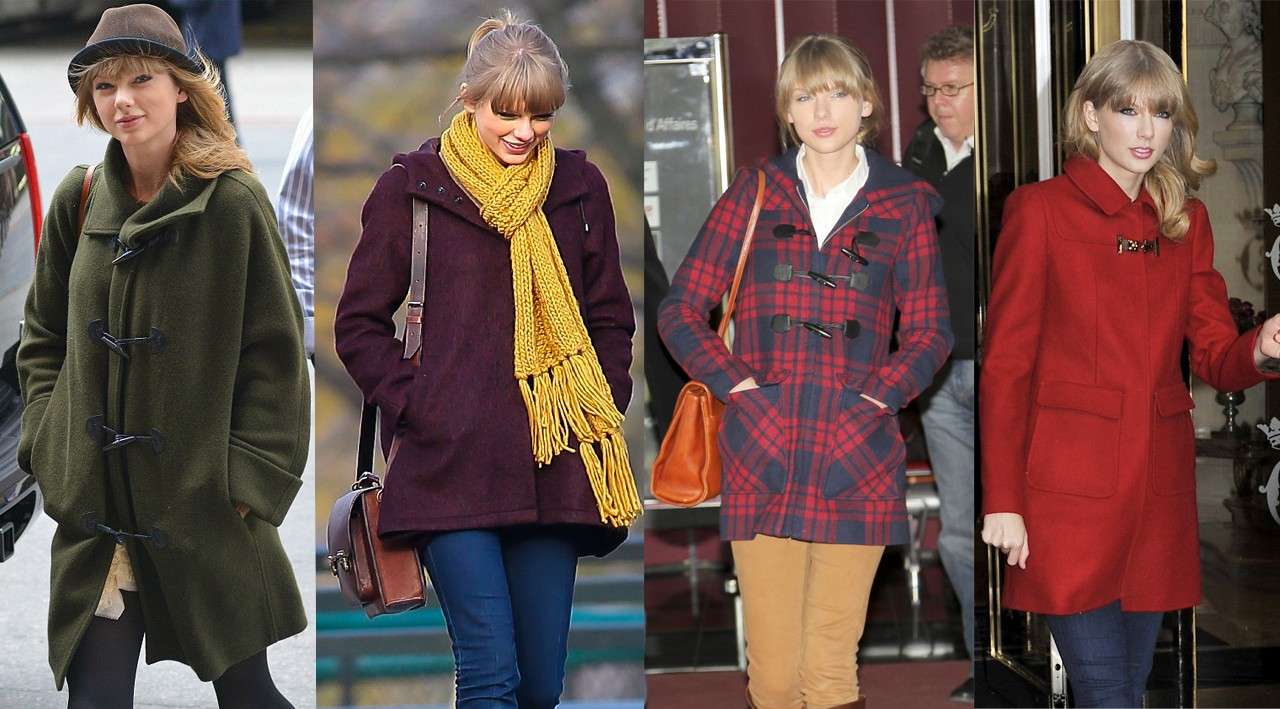 I cappotti di Taylor Swift