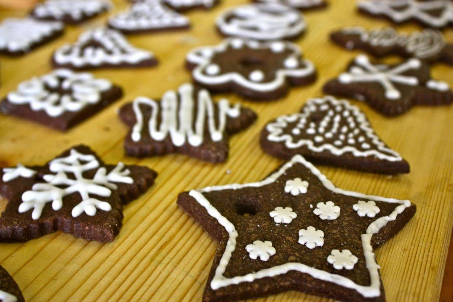 Biscotti di Natale al cacao