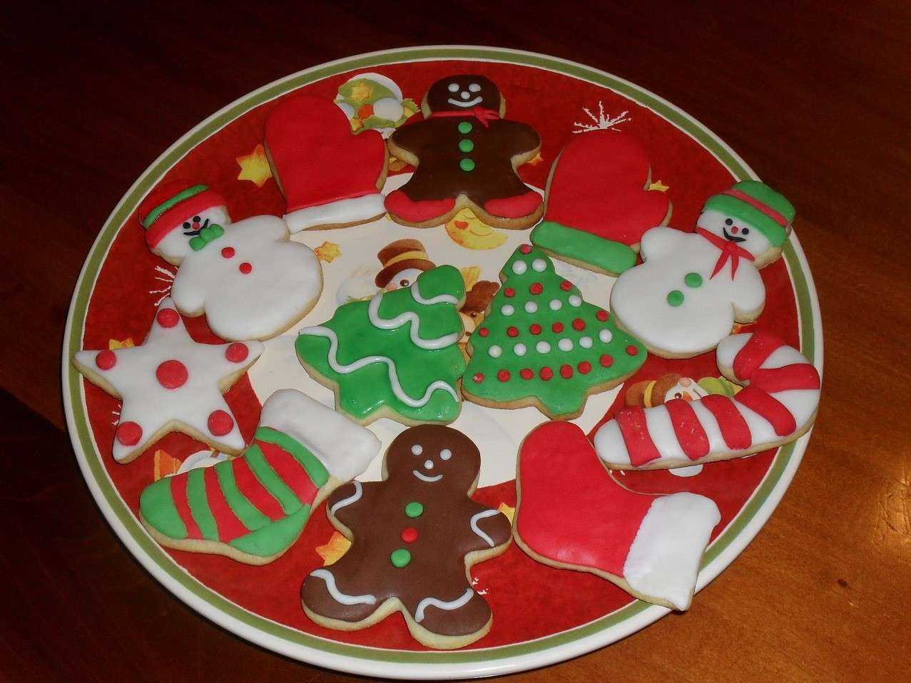 Biscotti di Natale con pasta di zucchero