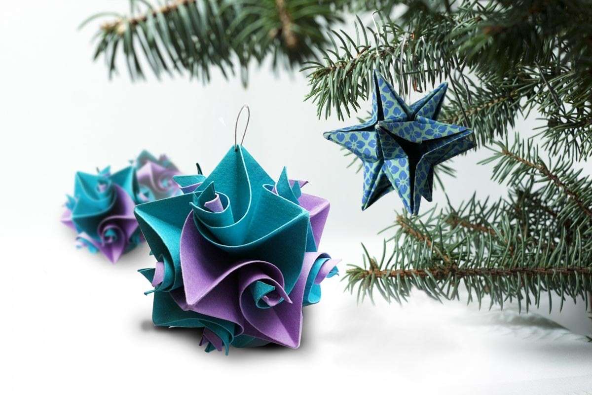 Pallina alternativa di origami
