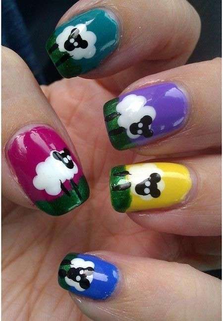 Pecorelle per decorare le tue unghie