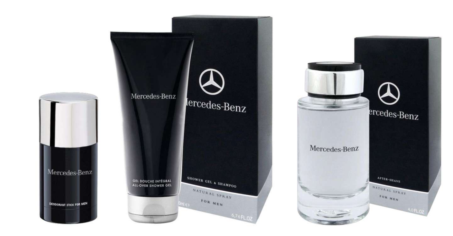 Set Mercedes Benz profumo e deodorante per papà