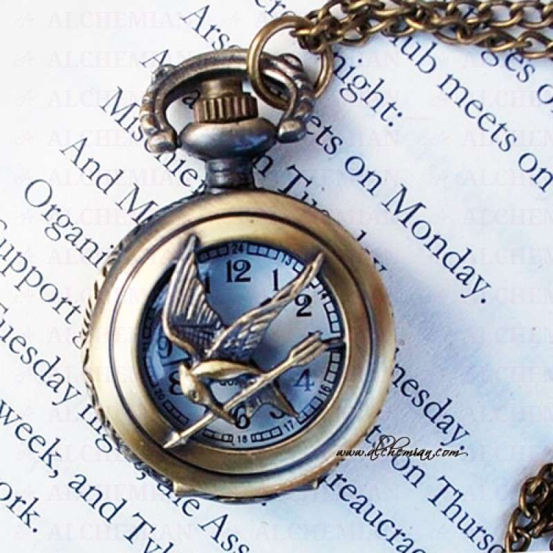 Collana orologio di Hunger Games