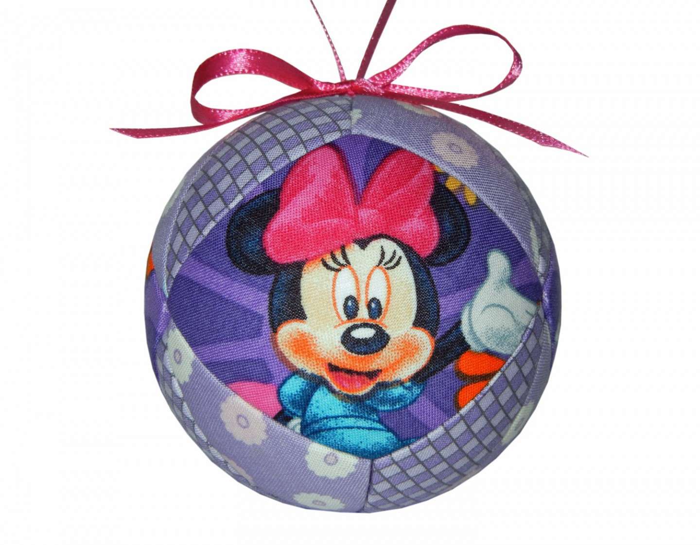 Minnie sulla pallina di Natale
