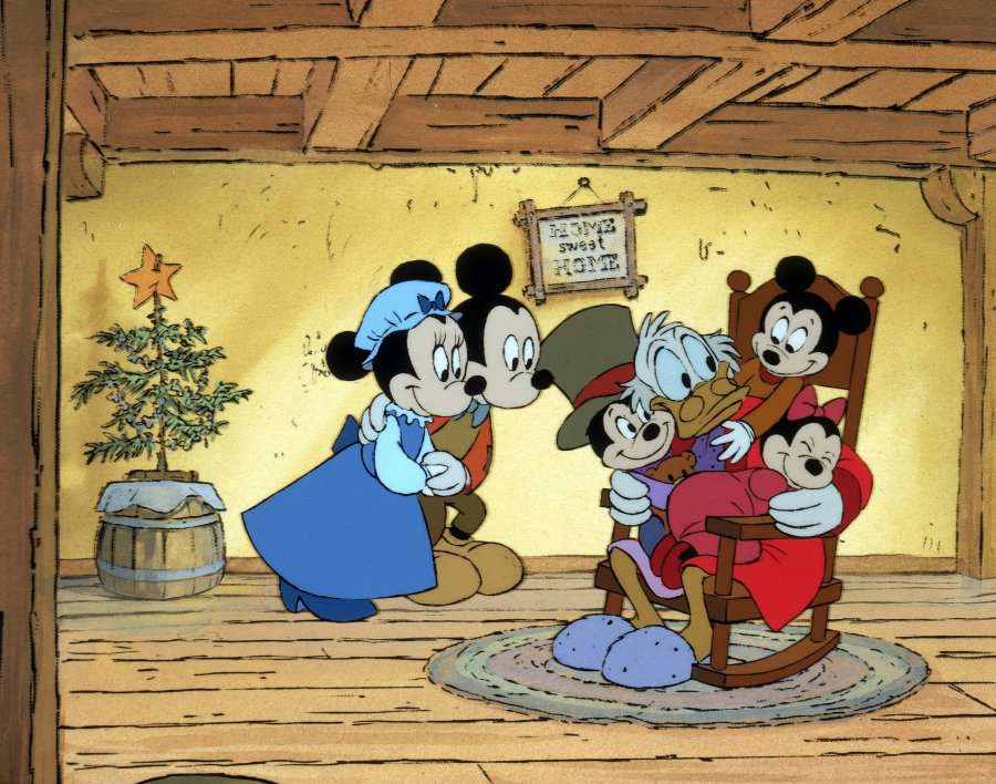 Natale nei cartoni Disney: Topolino