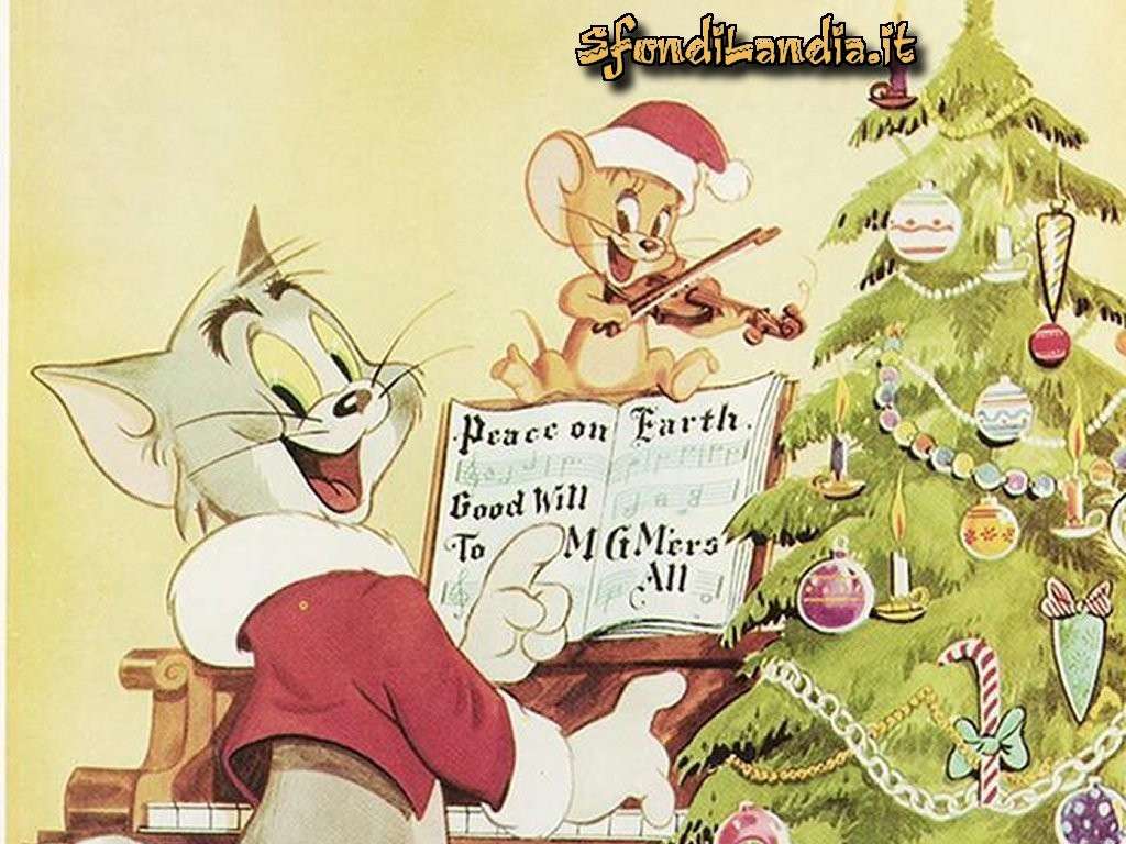 Tom and Jerry a Natale