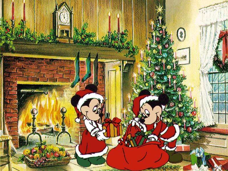 Minnie e Topolino e i regali di Natale