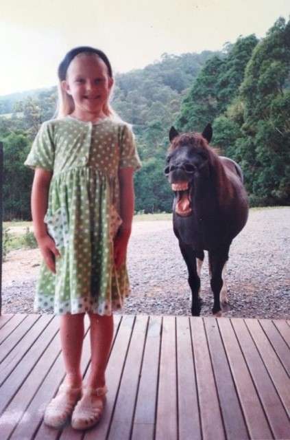 Il cavallo e la bambina
