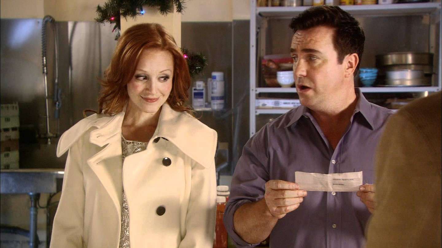 Scott e Carrie in Un magico Natale.