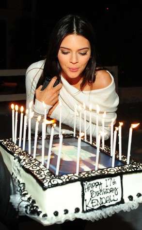Torte di compleanno dei vip: Kendall Jenner 