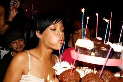 Torta di cupcake per Rihanna